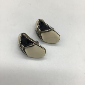 Photo of Vintage black and white clip on Earrings
