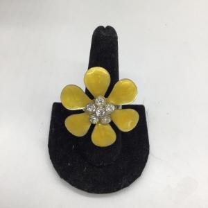 Photo of Adjustable yellow flower ring