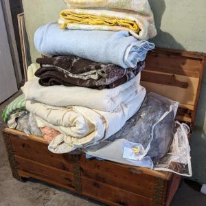 Photo of Cedar Chest and Linens