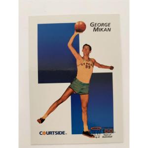 Photo of George Mikan Courtside Basketball Card