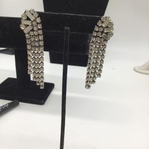 Photo of Rhinestone dangle earrings