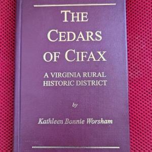 Photo of THE CEDARS OF CIFAX By Kathleen Bonnie Worsham - Hardcover author signed