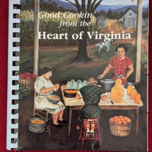 Photo of Good Cookin' from the Heart of Virginia Queena Stoval art 1985 First Edition pri