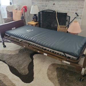 Photo of Medical hospital bed electric.