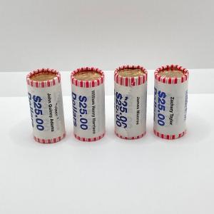 Photo of LOT 236: Four Unopened Rolls of Presidential $1 Coins - (25 Coins Per Roll) John