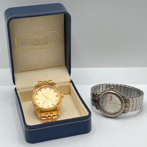 Photo of LOT 232: Two Vintage Watches - Lindenwold Quartz with Box and Armitron Calendar 