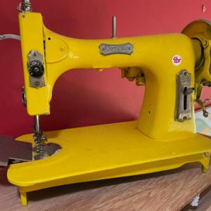 Photo of Vintage Repainted Designer Sewing Machine