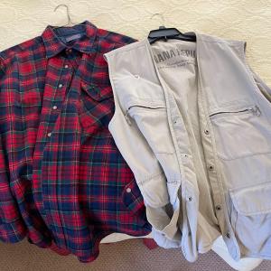 Photo of XL Pendleton Wool Shirt and Fishing Vest