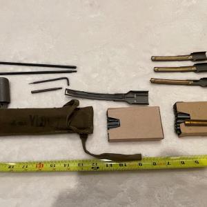 Photo of Military gun cleaning and clips