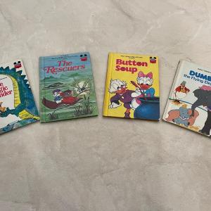 Photo of 4 classic vintage children's books