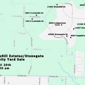 Photo of The Hills/StoneHill Estates/Stonegate Community Yard Sale