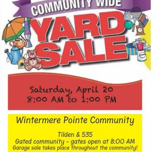 Photo of Wintermere Pointe Community Garage Sale