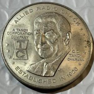 Photo of ALLIED RADIO SHACK 1000TH STORE 1971 MEDAL/TOKEN as Pictured.