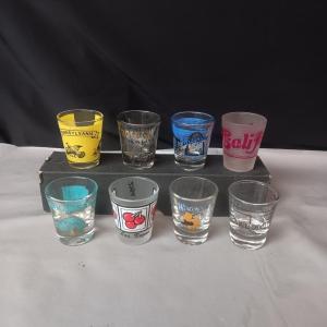 Photo of 8 US STATES SHOT GLASSES