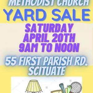 Photo of Church Yard Sale 4/20 9‐12