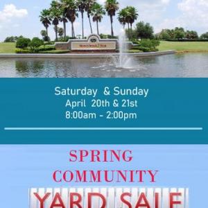 Photo of Stoneybrook West Spring Community Sale – This Weekend – April 20th