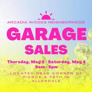 Photo of Arcadia Woods Neighborhood Garage Sales