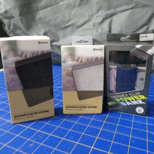 Photo of NIB Bluetooth Speakers, And Power Bank