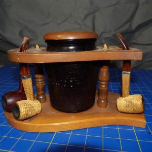 Photo of Vintage Tobacco Pipe Holder/Humidor