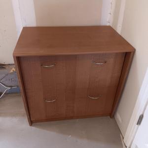 Photo of 2 DRAWER LATERAL FILING CABINET AND A 3 DRAWER NIGHT STAND
