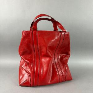 Photo of BB1350 Ellen Tracy Red Leather Purse