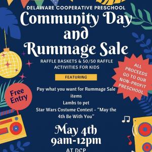 Photo of Delaware Cooperative Preschool Community Day & Rummage Sale