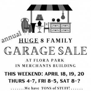 Photo of annual HUGE 8 FAMILY GARAGE SALE
