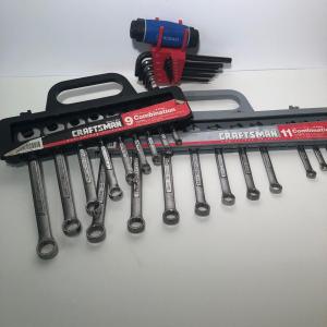 Photo of LOT 49B: Kobalt Allen Wrench Set, Craftsman 9pc Wrench Set & More Craftsman Wren