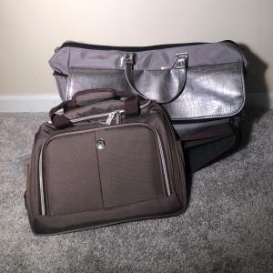 Photo of LOT 61B: Revo 16" Weekender Luggage / Tote & Silver Transition Bag - Tote to Rol