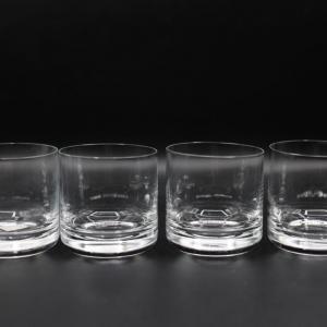 Photo of Crate & Barrel Crescent Juice Glasses - Set of Four (4)