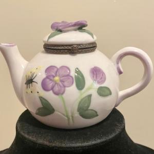 Photo of Ceramic Teapot Trinket Box