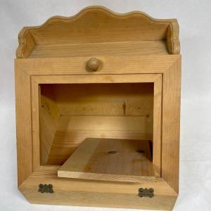 Photo of Pine Wood Bread Box Craft Project - decorate it your way