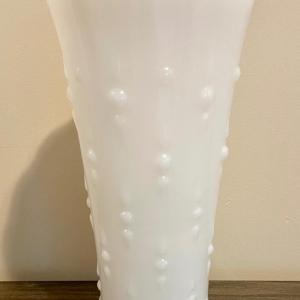 Photo of Vintage Milk Glass Vase
