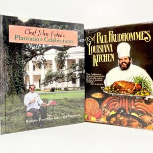 Photo of Pair (2) Famous New Orleans Chefs Cookbooks