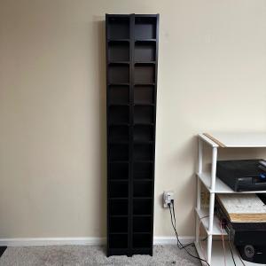 Photo of LOT 28B: CD Tower & Glass Door Media Console