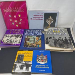 Photo of Royal Books Collection of 7 Books on European Royalty