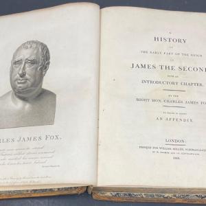 Photo of "A History of the Early Part of the Reign of James the Second" by Charles James 