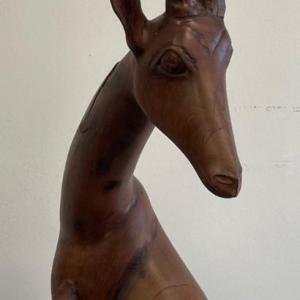 Photo of Large African Antelope Statue 29 x 12