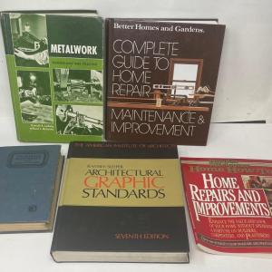 Photo of Collection of 5 Books on Industrial Mechanics, Architect, Metal Work