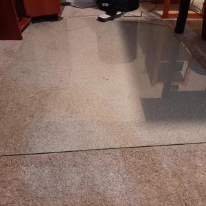 Photo of LOT 150B: Polymer/Glass Carpet Pad for Rolling Desk Chair