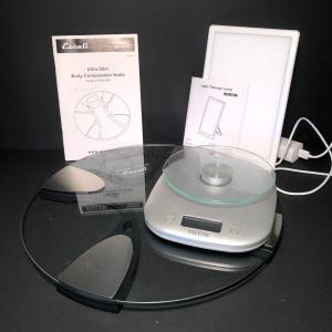 Photo of LOT 81D: Escali Ultra Slim Body Composition Scale Model BFBW180, Taylor Electron