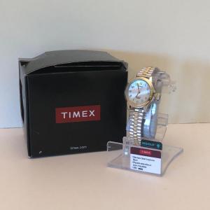 Photo of LOT 84D: Timex Indiglo Steel Band Watch w/ Box