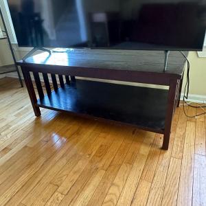 Photo of LOT 113L: Wooden TV Stand