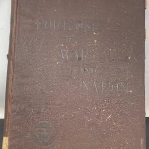 Photo of "Portfolio of War and Nation" Prepared from Government Records in the Department
