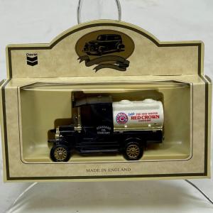 Photo of Chevron RED CROWN GASOLINE 1920 MODEL T FORD Die Cast Metal Replica Made in Engl