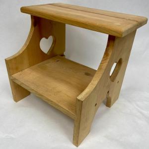 Photo of Pine Wood Step Stool Craft Project - decorate it your way