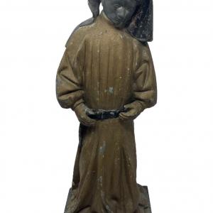 Photo of Metal (iron) religious monk