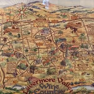 Photo of Livermore Valley Wine County Map