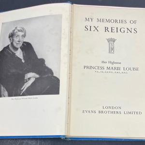 Photo of "My Memories of Six Reigns, Her Highness, Princess Marie Louise" 1957