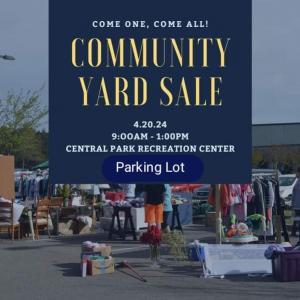 Photo of Huge Community Yard Sale at Central Park